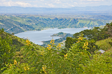 View of Lake Péligre from Morne Michel, Haiti  20110804-_MG_1338-Edit