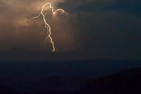 lightning show... twin strikes on the Haiti-Dominican Republic Border  20110807-_MG_2297-Edit